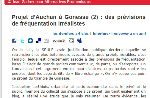 Blog de Jean Gadrey, sociologue