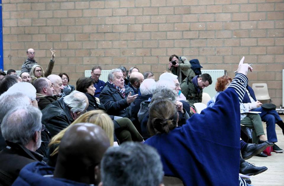 réunion du 7 mars à Aulnay-sous-Bois - Crédits photos @Guido Barbisan
